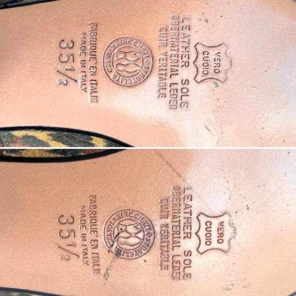 Vintage Leopard Print Suede Lace Up Ankle Booties - Picture 14 of 16